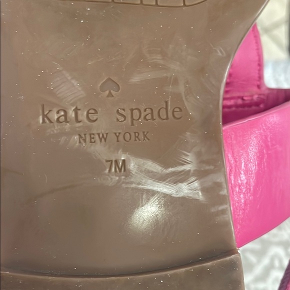 Kate Spade Pink Sandals with Adjustable Straps size‎ 7M - Picture 6 of 6